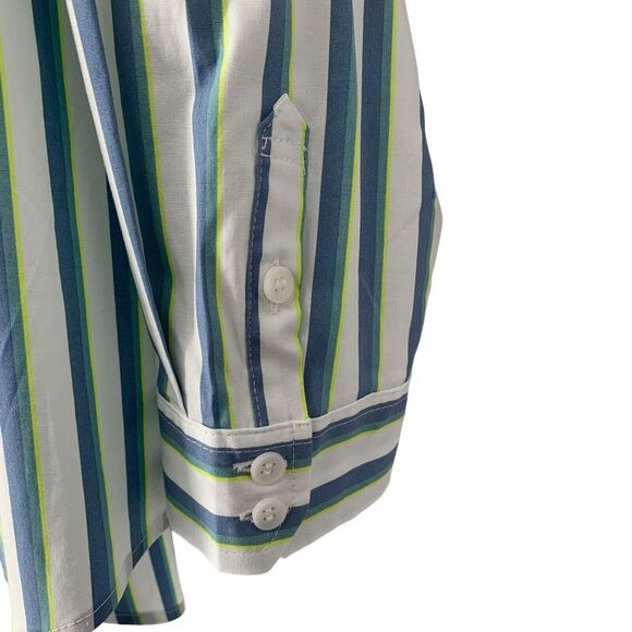 Lane Bryant NEW Stretch No Peek Collection Button Down Blouse Size 18/20 Plus - Picture 6 of 14